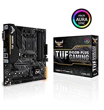 【中古】(未当て嵌める･未開封品)ASUS TUF B450M-PLUS GAMING motherboard Socket AM4 Micro ATX AMD B450