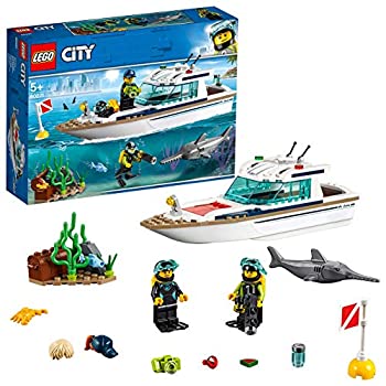 【中古】(未使用･未開封品)レゴ(LEGO) シティ ダイビングヨット 60221 ブロック おもちゃ ブロック おもちゃ 男の子 車