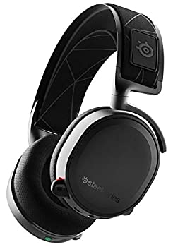 【中古】【非常に良い】【国内正規品】 SteelSeries 密閉型 ワイヤレス ゲーミングヘッドセット Arctis 7 Black (2019 Edition) 61505