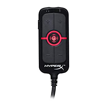 【中古】【非常に良い】HyperX Amp バーチャル7.1サラウンド USBサウンドカード パソコン、PS4、PS4 Pro 対応 HX-USCCAMSS-BK｜スカイマーケットプラス