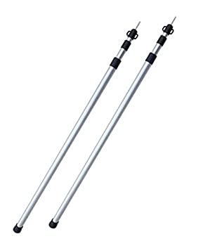 【中古】DDタープ DD Tarp Pole - XL size タープ ポール - XLサイズ 2本セット- 最大2.2mまで調節可能なアルミニウム製防水ポール [並行輸入品]｜スカイマーケットプラス