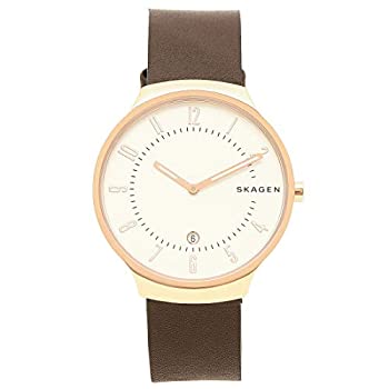 【中古】(未使用･未開封品)[スカーゲン]腕時計 メンズ SKAGEN SKW6458 ブラウン ローズゴールド ホワイト [並行輸入品]｜スカイマーケットプラス