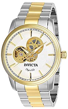 【中古】(未当て嵌める･未開封品)Invicta Men\u0027s 27561 Objet D Art Automatic 3 Hand Silver Dial Watch