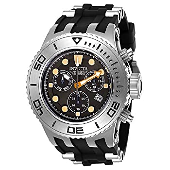 【中古】【非常に良い】[インビクタ] 腕時計 Subaqua Men 52mmステンレススチールブラックダイヤルZ60 FEクォーツ 27655 メンズ 正規輸入品 ブラック