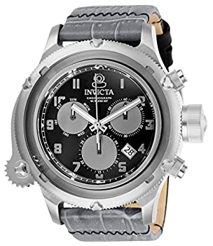 【中古】【人並み外れたに似つかわしい】Invicta Men\u0027s 26456 Russian Diver Quartz Chronograph Black Dial Watch