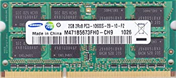 【中古】【非常に良い】SAMSUNG サムソン ノートパソコン 用 メモリー SO-DIMM 204pin PC3-10600S (DDR3-1333) 2GB【中古】【非常に良い】 4,860円