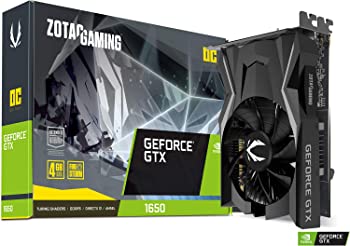 【中古】(未使用･未開封品)ZOTAC GAMING GeForce GTX 1650 OC グラフィックスボード VD6937 ZTGTX1650-4GBOC