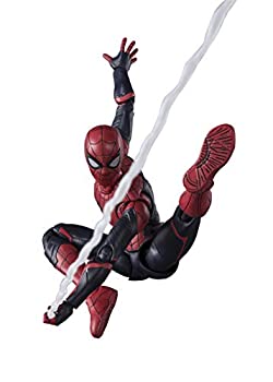 【中古】(未使用･未開封品)S.H.フィギュアーツ スパイダーマン アップグレードスーツ (スパイダーマン:ファー・フロム・ホーム) 約150mm ABS&PVC製 塗装済み可動フィギュア｜スカイマーケットプラス