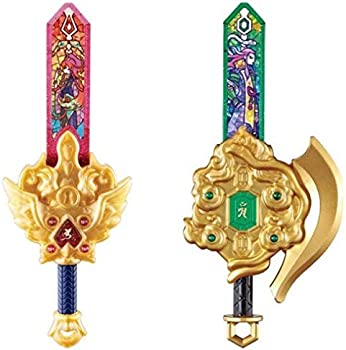 【中古】妖怪ウォッチ 妖聖剣シリーズEX DXスザク蒼天斬 妖聖剣&DXゲンブ法典斧 妖聖剣｜スカイマーケットプラス
