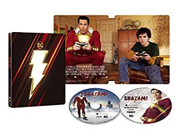 【中古】(未使用･未開封品)シャザム! スチールブック仕様 4K ULTRA HD & ブルーレイセット (限定生産/2枚組) [Blu-ray]｜スカイマーケットプラス