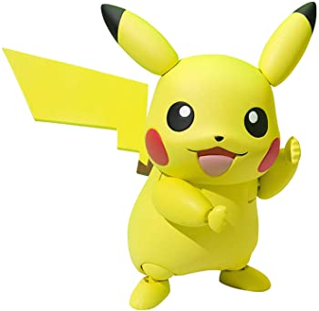 【中古】S.H.フィギュアーツ ポケットモンスター ピカチュウ 約100mm PVC&ABS製 塗装済み可動フィギュア