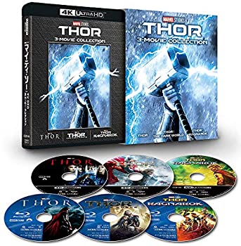 【中古】(未使用･未開封品)マイティ・ソー:4K UHD 3ムービー・コレクション [4K ULTRA HD+ブルーレイ] [Blu-ray]