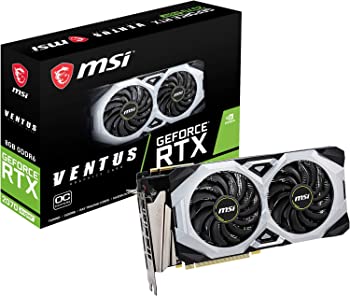 【中古】MSI GeForce RTX 2070 SUPER VENTUS OC グラフィクスゲーム盤 VD7017