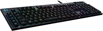 【中古】(未使用･未開封品)Logicool G ロジクール G ゲーミングキーボード 有線 G813 薄型 GLスイッチ クリッキー メカニカル キーボード 日本語配列 LIGHTSYNC RGB USBパ