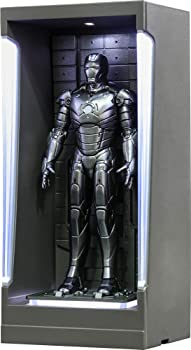 【中古】【ムービー・マスターピース ＣＯＭＰＡＣＴ】『アイアンマン３』ミニチュア・フィギュア アイアンマン・マーク２（ホール・オブ・アーマー付き