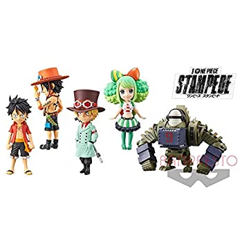 【中古】(未使用･未開封品)劇場版「ONE PIECE STAMPEDE」 ワールドコレクタブルフィギュア vol.3 全6種セット