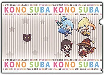 【中古】【非常に良い】映画 この素晴らしい世界に祝福を！ 紅伝説 ぷちちょこ クリアファイル画像