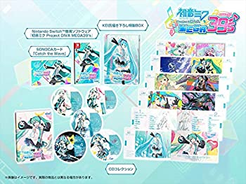 【中古】(未使用･未開封品)初音ミク Project DIVA MEGA39's(メガミックス) 10thアニバーサリーコレクション 【限定版同梱物】・CDコレクション(5枚組)・主題歌「Catch the