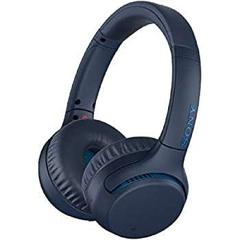 【中古】ソニー ワイヤレスヘッドホン WH-XB700 : 重低音モデル / Alexa搭載 / bluetooth / 最大30時間連続再生 2019年モデル / マイク付き /ブルー WH-X