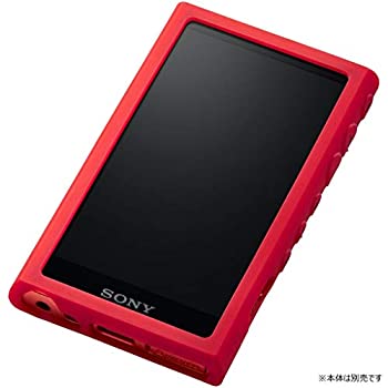【中古】(未使用･未開封品)ソニー SONY ウォークマン純正アクセサリー NW-A100シリーズ専用 シリコンケース レッド CKM-NWA100 R