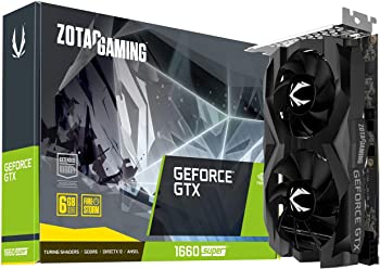 【中古】(未当てはめる･未開封品)ZOTAC Gaming GeForce GTX 1660 Super 6GB GDDR6 192ビット ゲームグラフィックカード 超パウダーコンパクト ZT-T16620F-10L