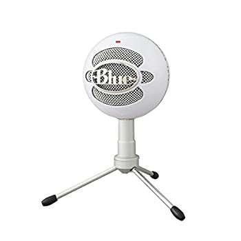 【中古】【非常に良い】Blue Microphones Snowball iCE USB コンデンサー マイク White スノーボール アイス ホワイト BM200W PC MAC PS4 USB ストリーミング 配信 スト