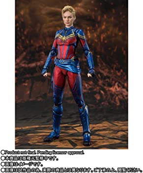 【中古】(未使用･未開封品)S.H.Figuarts キャプテン・マーベル（アベンジャーズエンドゲーム）全高約150mm 可動フィギュア