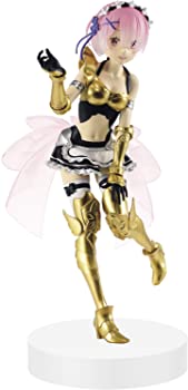 【中古】【非常に良い】バンプレスト Re:ゼロから始める異世界生活 EXQフィギュア ～ラム メイドアーマーver.～