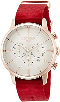【中古】(未当て嵌める･未開封品)鍵を掛けるマン LOCMAN ウオッチ 0254R05R-RRAVRGNR 1960 CHRONOGRAPH 布切れ三尺帯 [並行輸入品]