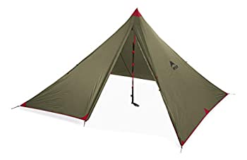 【中古】(未当て嵌める･未開封品)MSR FRONT RANGE TARP SHELTER/向こう正面 領域 壱極点 円蓋 緑であること [並行輸入品]