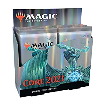 【中古】(未当て嵌める･未開封品)MTG 神通力:ザ・ギャザリング 基本原理書き割り2021(M21) 収集家・ブースター容器に並べる 日本語版 12容器に並べる入り口・入口 (BOX)