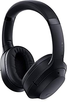 【中古】Razer Opus - Black ノイズキャンセリング搭載 ワイヤレス ヘッドホン マイク付 THX認証を取得した高品質サウンド Bluetooth/有線(3.5mm) キャリ