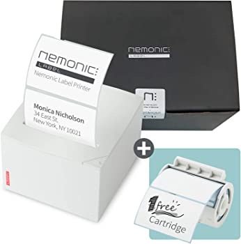 【中古】(未当て嵌める･未開封品)Nemonic Label ネモニクラベル - 付け紙印刷人\u0026付け紙印刷人 感熱式付け紙印刷人 付け紙製造会社 ステッカー印刷人 Bluetooth相応う