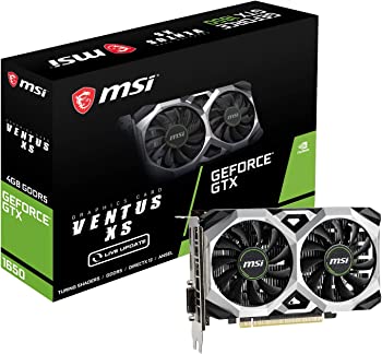 【中古】(未使用･未開封品)MSI GeForce GTX 1650 VENTUS XS 4G グラフィックスボード VD7312
