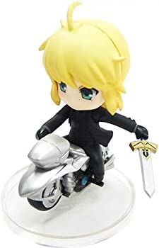【中古】【非常に良い】ねんどろいどぷち TYPE-MOON COLLECTION セイバー(バイク) 単品 塗装済みトレーディング可動フィギュア