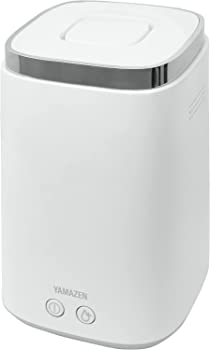 【中古】(未当て嵌める･未開封品)[山善] 水蒸気式 加湿器 熱する式 蓋水遣りかた (最大限度加湿 500ml) 2.4L 木造~8.5畳/プレハブ洋室~14畳 白いこと KS-J241(W)