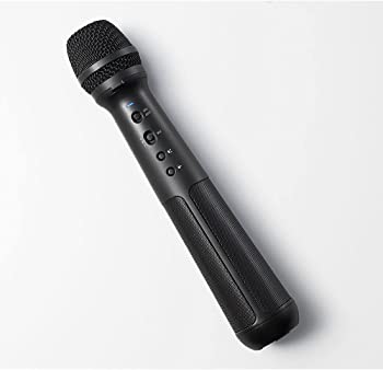 【中古】キングジム スピーカー付きマイク SPMC10クロ