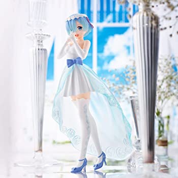 【中古】【非常に良い】Re:ゼロから始める異世界生活スーパープレミアムフィギュア “レム” ブライダルドレスVer. 全1種 リゼロ 全高約22cm