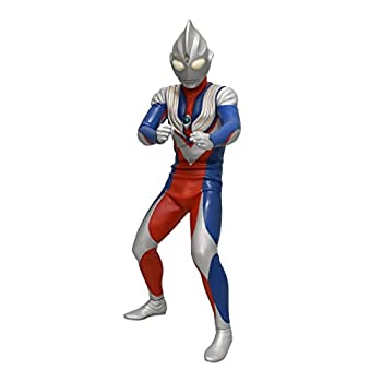 【中古】(未使用･未開封品)ウルトラマンティガ / メガソフビキット 復刻版 ノンスケール 全高約40cm ソフトビニール製 未塗装 組み立てキット 赤 4571587310586