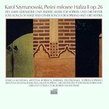 【中古】(未使用･未開封品)Szymanowski;Songs [CD]