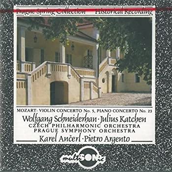 【中古】(未使用･未開封品)Violin Concerto 5 / Piano- 23schneiderhan, Katchen, Czech.po, Prague.so [CD]