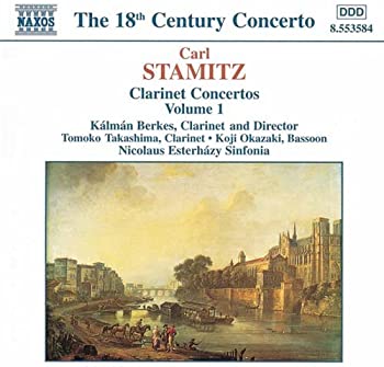 【中古】(未使用･未開封品)C. シュターミッツ:クラリネット協奏曲集 - 1(第1番/他) [CD]