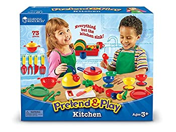 【中古】(未使用･未開封品)ラーニング リソーシズ(Learning Resources) ままごと お母さんごっこ キッチンセット LER9157 21,068円