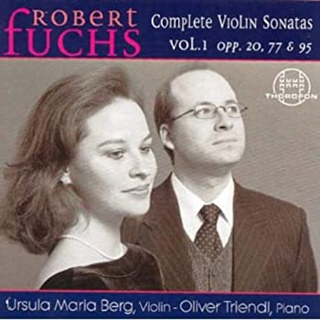 【中古】【非常に良い】Fuchs: Complete Violin Sonatas [CD]