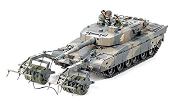 【中古】タミヤ 1/35 ミリタリーミニチュアシリーズ 90式戦車マインローラ プラモデル|スカイマーケットプラス