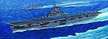 【中古】(未使用･未開封品)トランペッター 1/350 米海軍 空母 CV-9 エセックス プラモデル