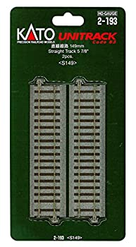 【中古】(未使用･未開封品)KATO HOゲージ 直線線路 149mm 2本入 2-193 鉄道模型用品