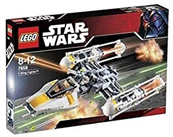 【中古】(未当て嵌める･未開封品)レゴ (LEGO) スターウォーズ Y-舞台の袖・戦闘機 7658