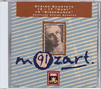【中古】【非常に良い】不協和音*弦楽四重奏曲第19番ハ長調 [CD]