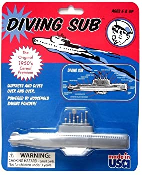 【中古】Diving Submarine Original Baking Powder Powered Sub by Toysmith [並行輸入品]